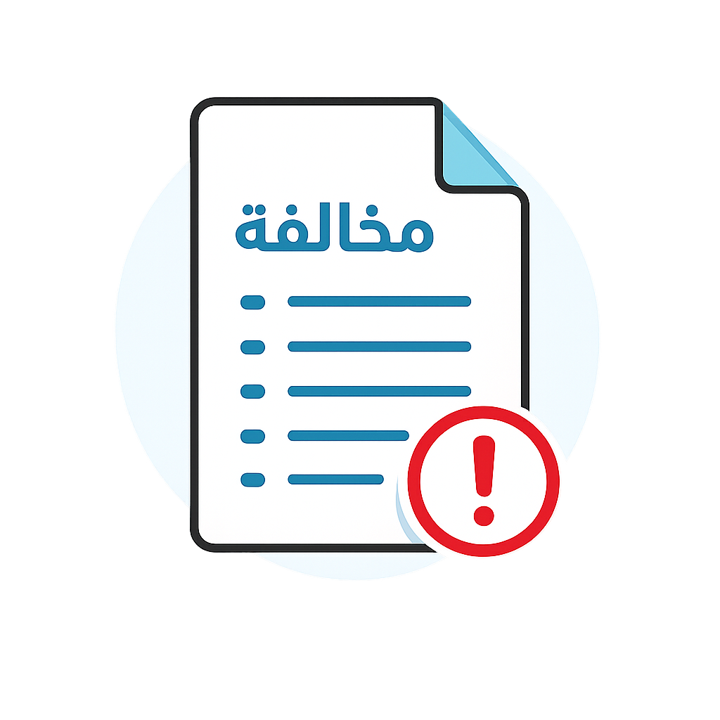 المخالفات المرورية